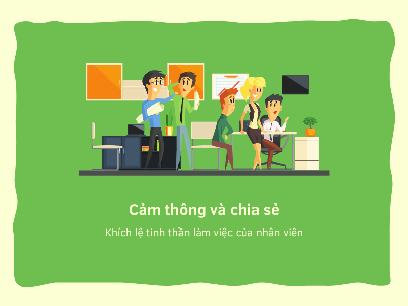 khích lệ tinh thần làm việc của nhân viên 1